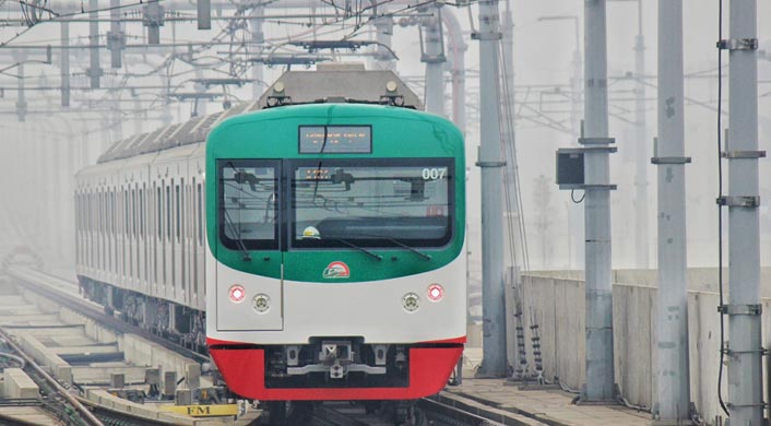 এবার মেট্রোরেল লাইনে এসে পড়লো ড্রোন